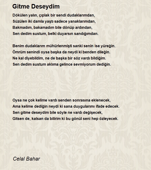 Celal Bahar