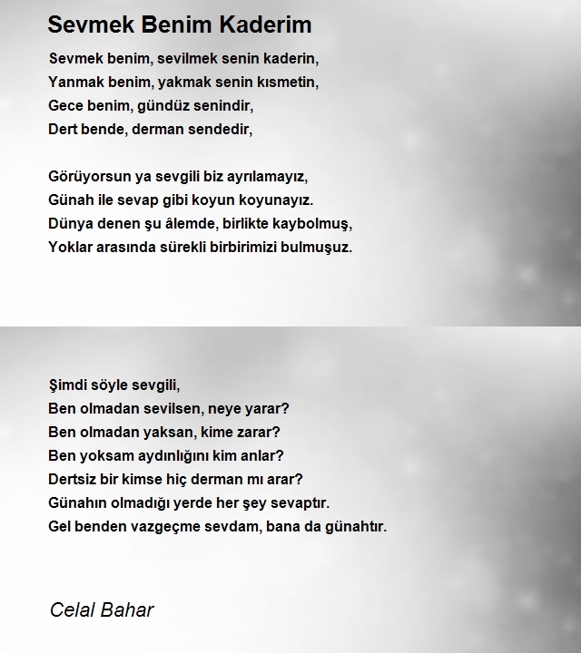 Celal Bahar