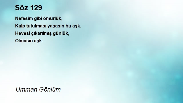 Umman Gönlüm