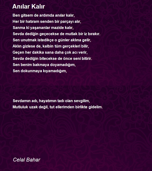 Celal Bahar