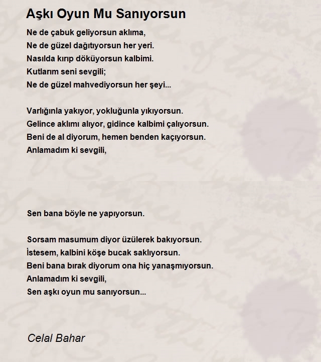 Celal Bahar