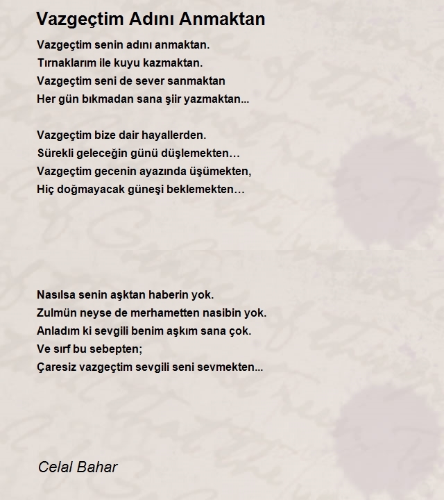 Celal Bahar