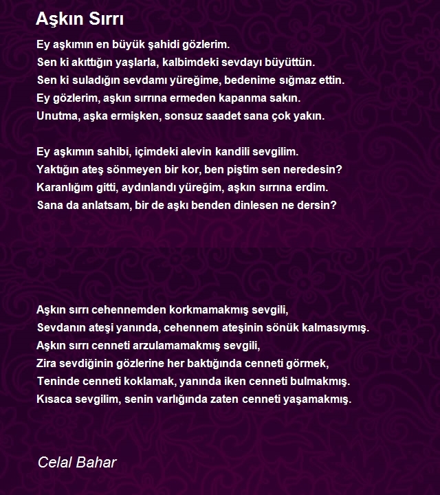 Celal Bahar