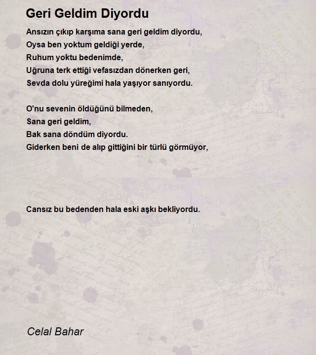 Celal Bahar