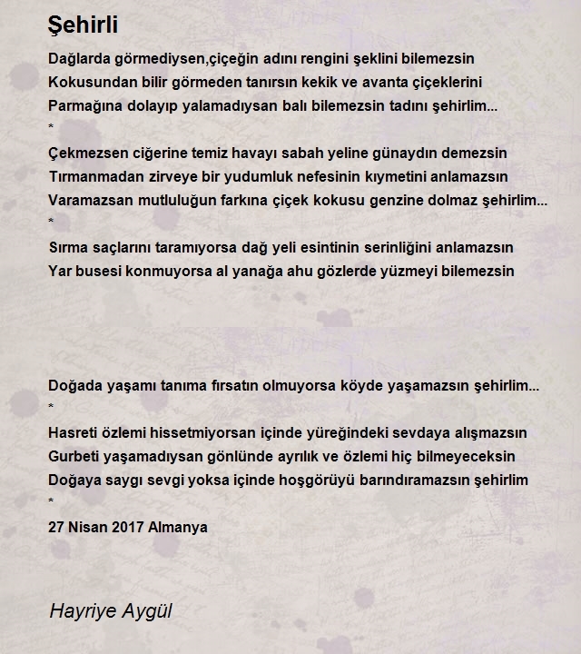 Hayriye Aygül