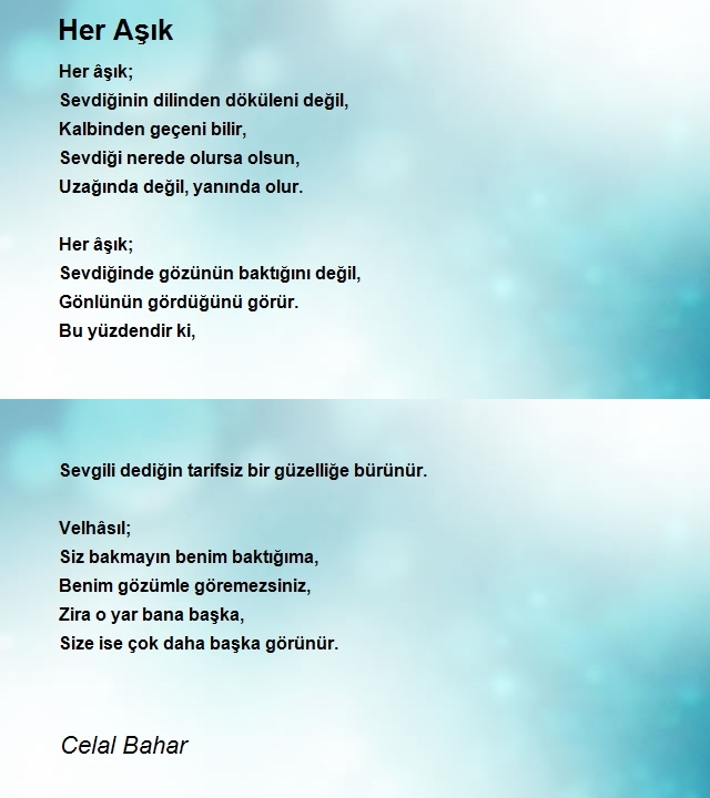 Celal Bahar