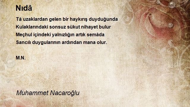 Muhammet Nacaroğlu