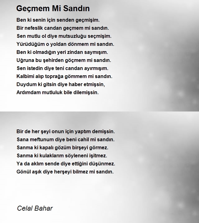 Celal Bahar