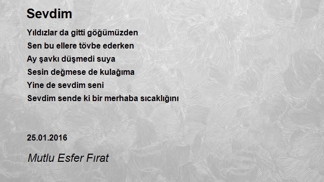 Mutlu Esfer Fırat