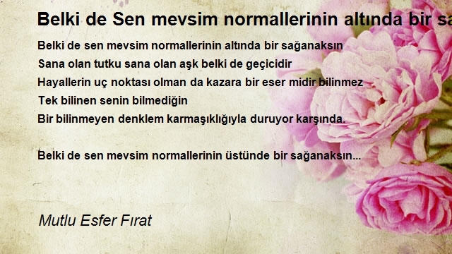 Mutlu Esfer Fırat