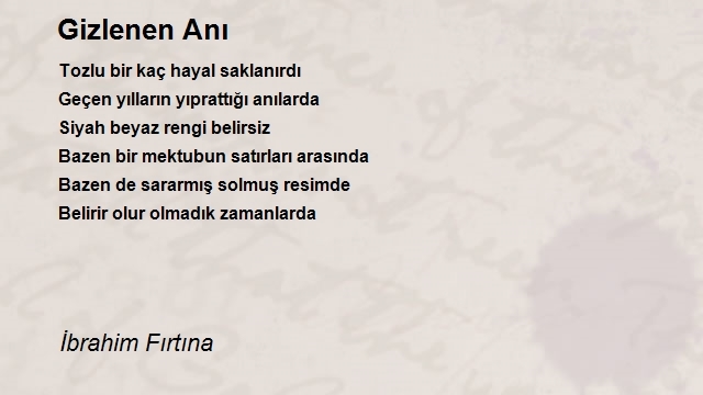 İbrahim Fırtına