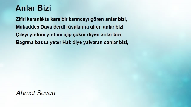 Ahmet Seven