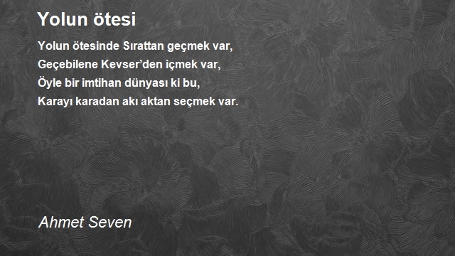 Ahmet Seven