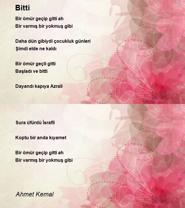 Ahmet Kemal