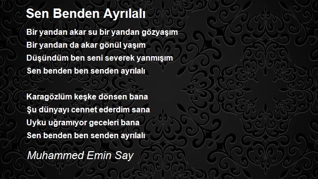 Muhammed Emin Say