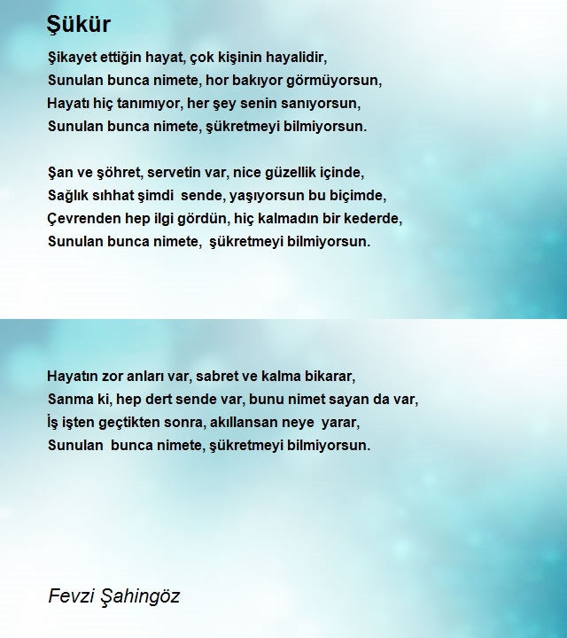 Fevzi Şahingöz