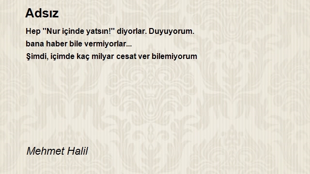 Mehmet Halil