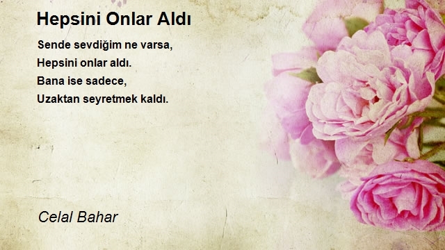 Celal Bahar