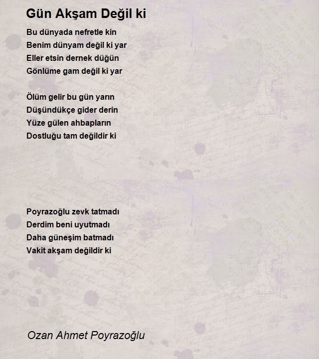 Ozan Ahmet Poyrazoğlu