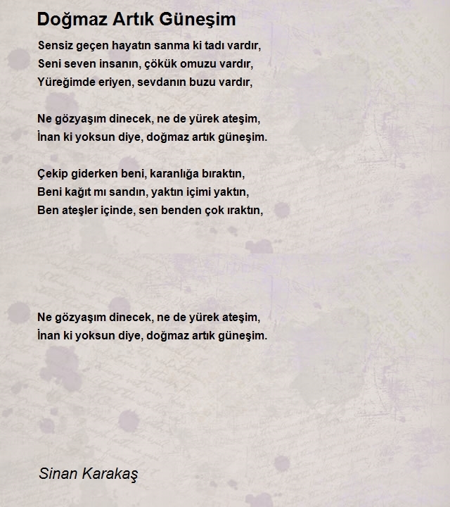 Sinan Karakaş