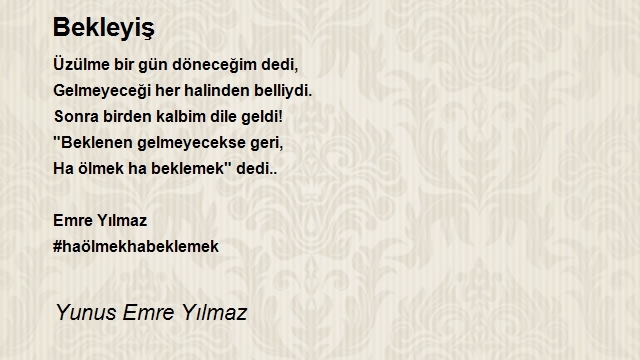 Yunus Emre Yılmaz