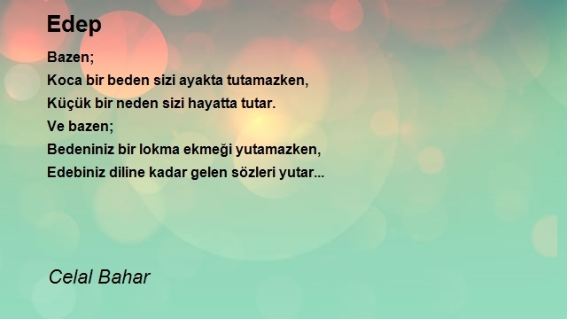 Celal Bahar