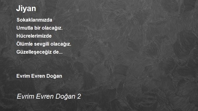 Evrim Evren Doğan 2