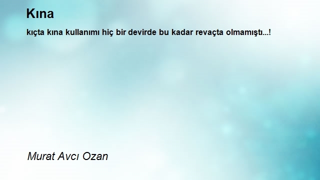 Murat Avcı Ozan