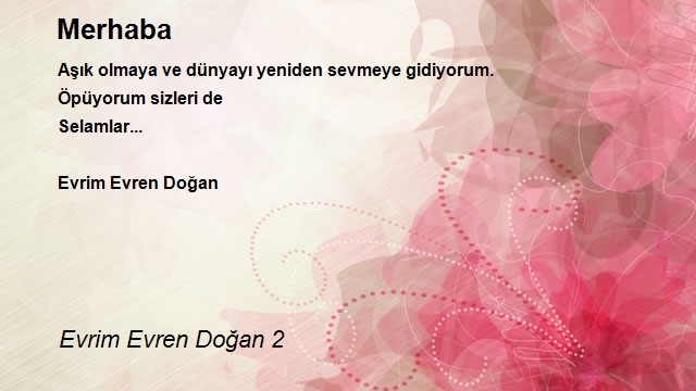 Evrim Evren Doğan 2