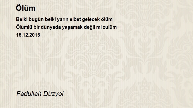 Fadullah Düzyol