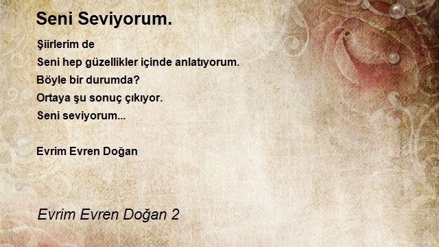 Evrim Evren Doğan 2