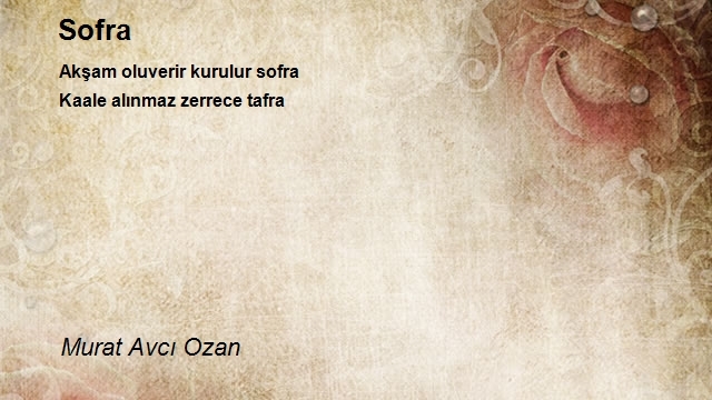 Murat Avcı Ozan