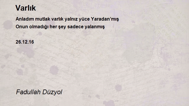 Fadullah Düzyol