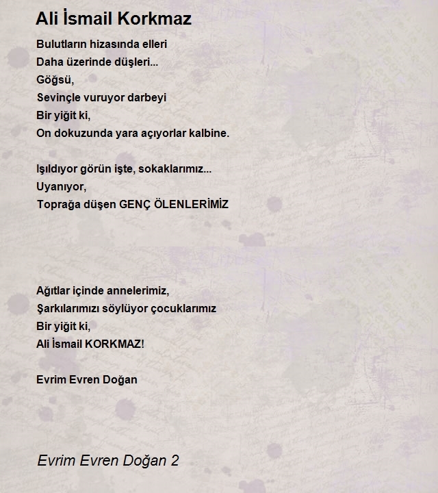 Evrim Evren Doğan 2