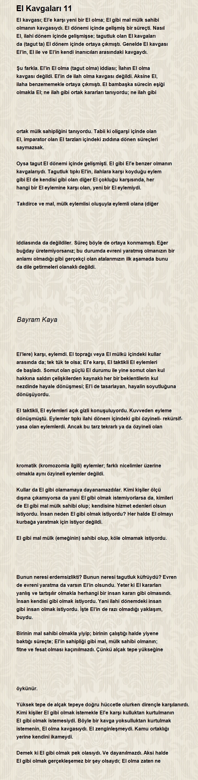 Bayram Kaya