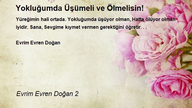 Evrim Evren Doğan 2