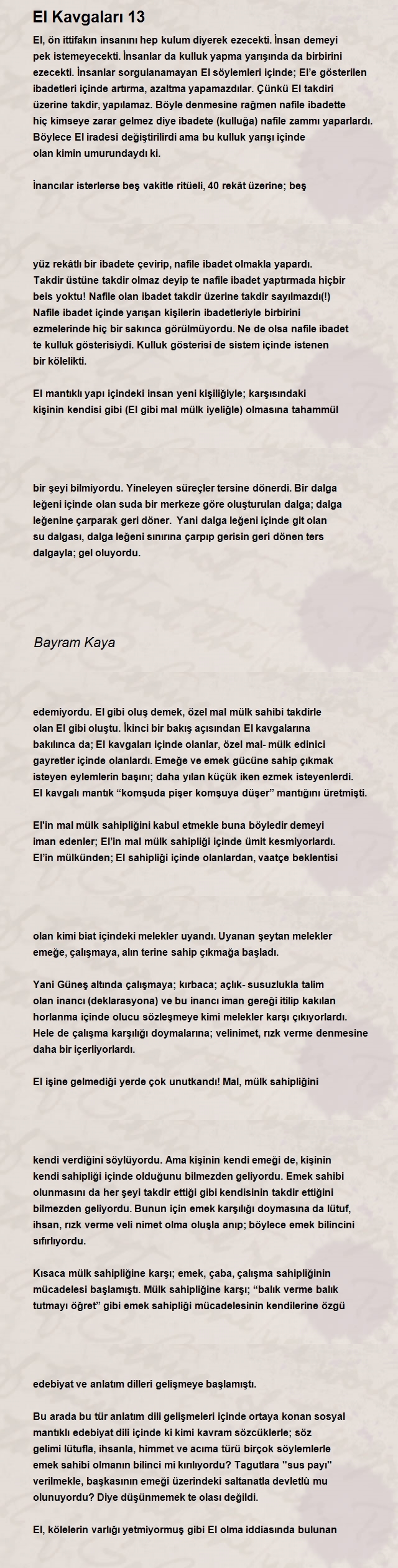 Bayram Kaya