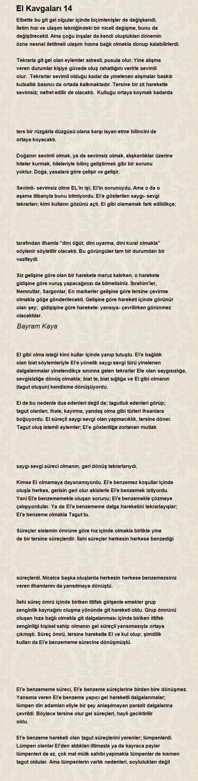 Bayram Kaya