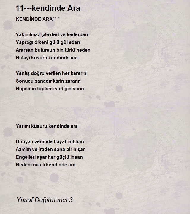 Yusuf Değirmenci 3