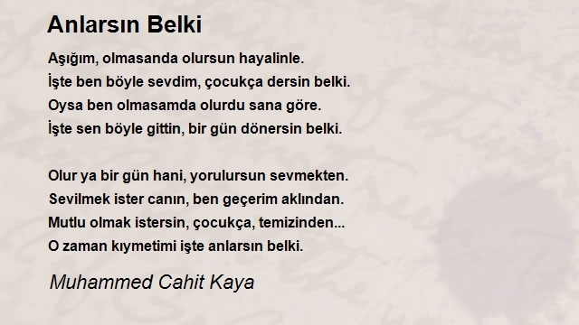 Muhammed Cahit Kaya