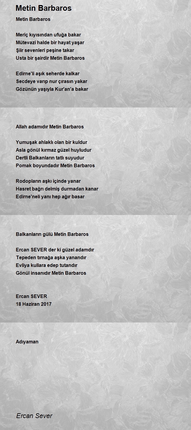 Ercan Sever