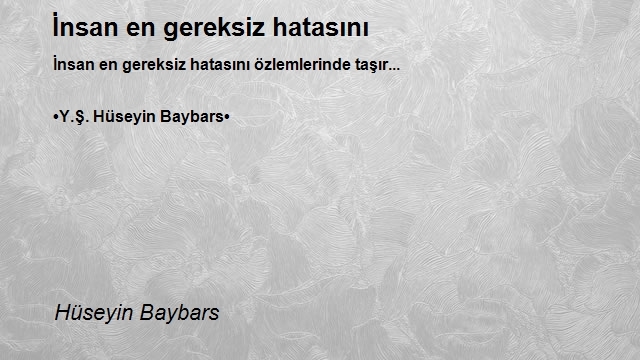 Hüseyin Baybars