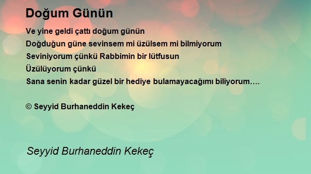 Seyit Burhaneddin Kekeç