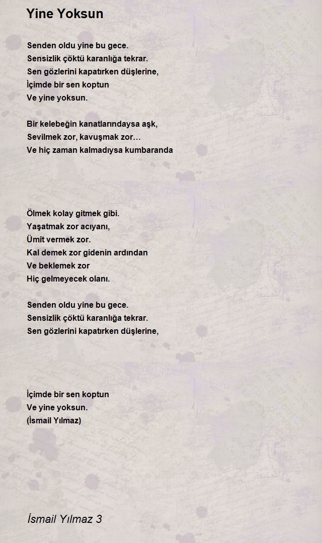 İsmail Yılmaz 3