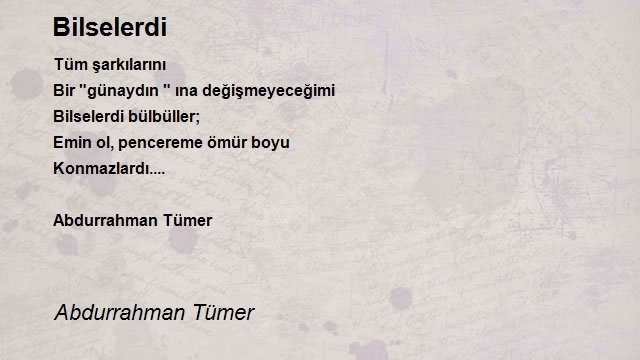 Abdurrahman Tümer