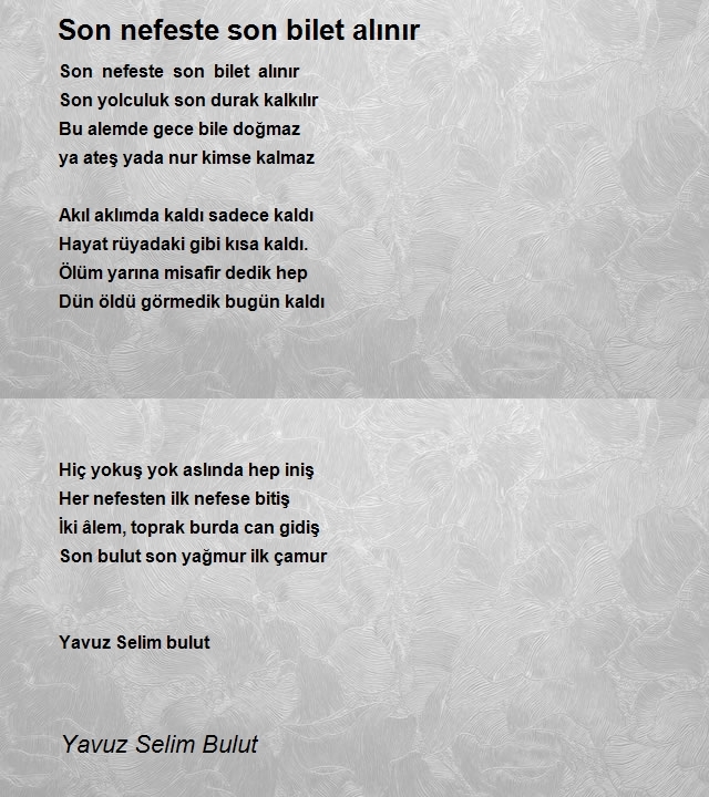 Yavuz Selim Bulut