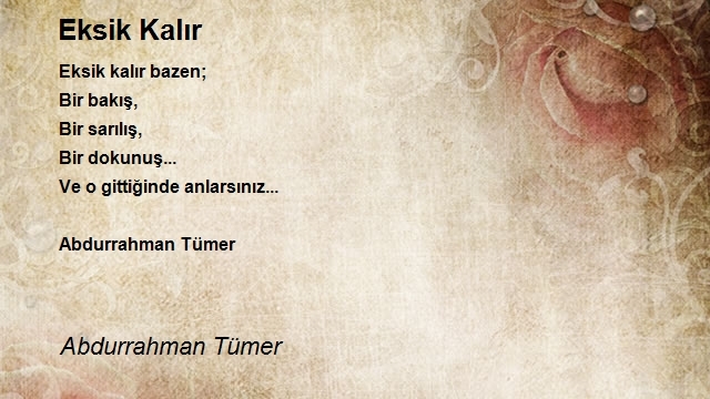 Abdurrahman Tümer