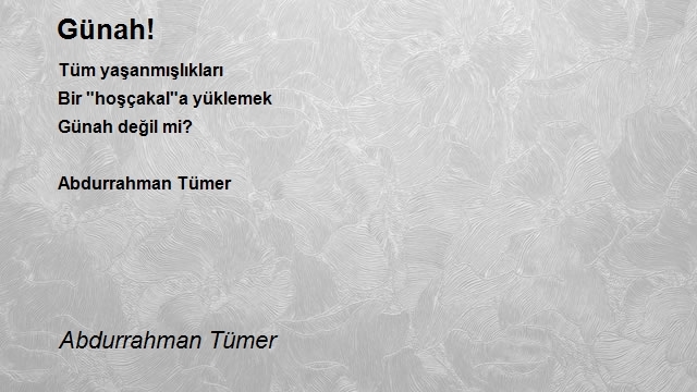 Abdurrahman Tümer