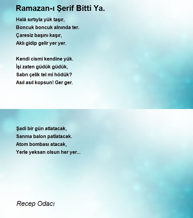 Recep Odacı