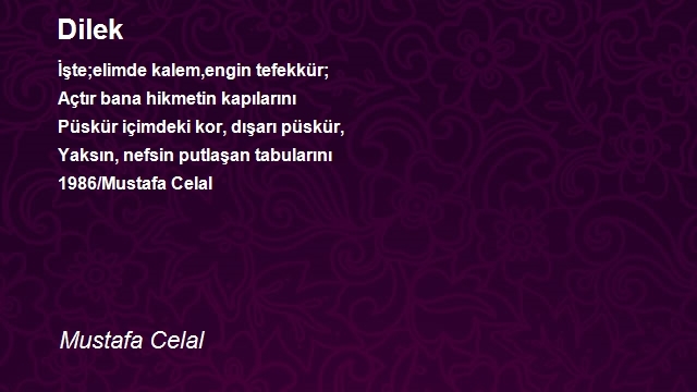 Mustafa Celal